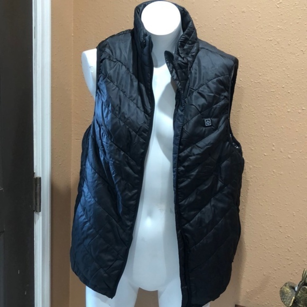 Changeown men’s black heated electric vest